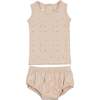 Elegant Leaves Bloomer Set, Biscuit - Bloomers - 1 - thumbnail