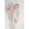 Elegant Floral Footie, Girls Biscuit - Footie Pajamas - 2