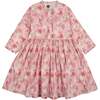 Artistry Poplin 3/4 Sleeve Dress, Mauve - Dresses - 1 - thumbnail