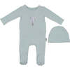 Air Balloon Footie, Baby Blue - Footie Pajamas - 1 - thumbnail