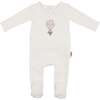 Air Balloon Footie and Beanie Set, Ivory - Footie Pajamas - 1 - thumbnail