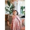 Artistry Poplin 3/4 Sleeve Dress, Mauve - Dresses - 2