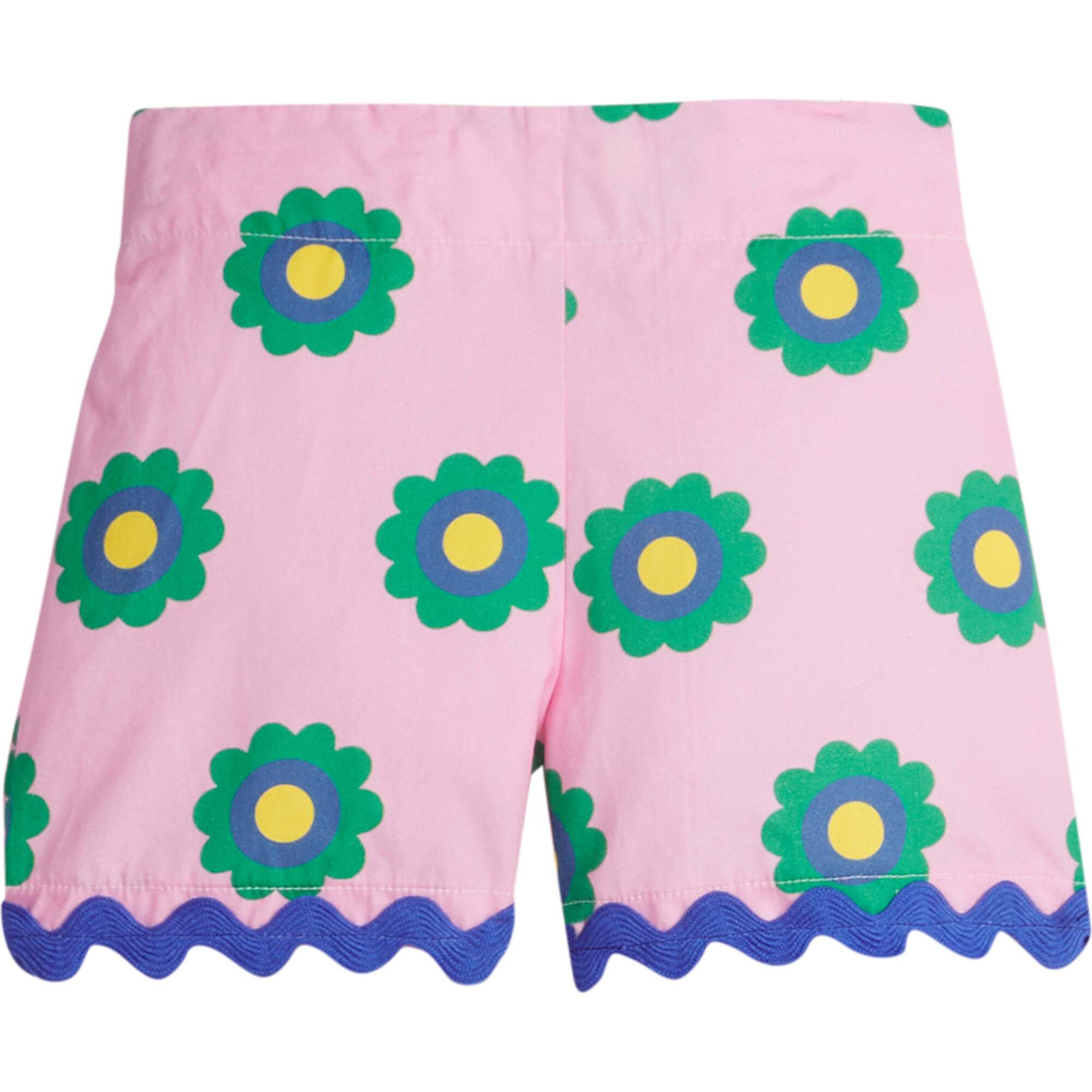 RicRac Shorts, Poppy Floral Pink - Shorts - 1