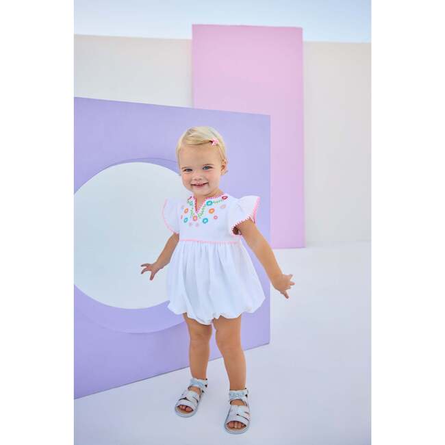 Positano Bubble, Multi Embroidery - Rompers - 2