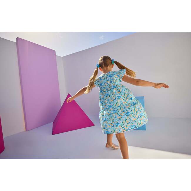 Positano Dress, Frangipani Blue - Dresses - 3