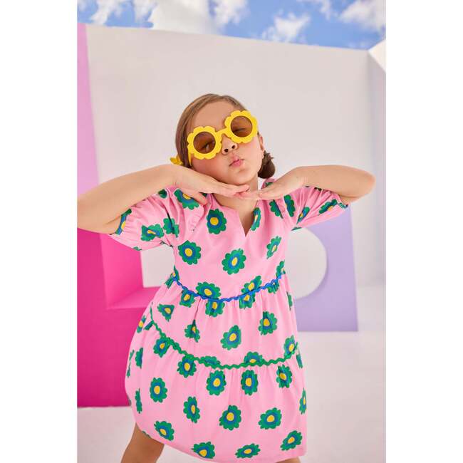 Madaket Dress, Poppy Floral Pink - Dresses - 3