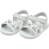 Hanna Floral Sandal (Baby), White - Sandals - 1 - thumbnail