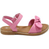 Pamela Knotted Bow Sandal, Malibu Pink - Sandals - 2