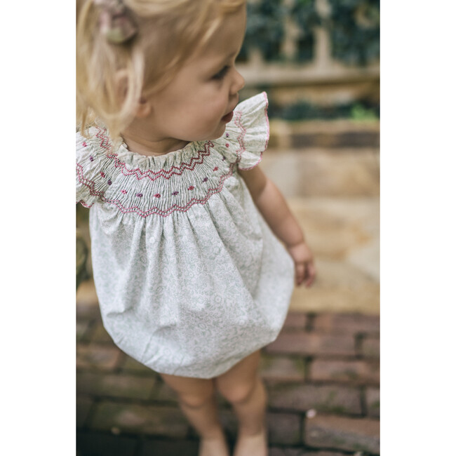 Daisy Bubble in Verdent Blooms - Rompers - 4