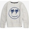 Highland Sweatshirt, Cloud Stripe - Sweatshirts - 1 - thumbnail