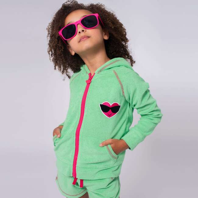 Julia Hoodie, Mint - Sweatshirts - 2