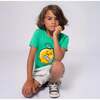 Graphic Short Sleeve Tee, Kelly Green - T-Shirts - 2