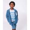 Graphic Short Sleeve Tee, Heather Mist - T-Shirts - 2