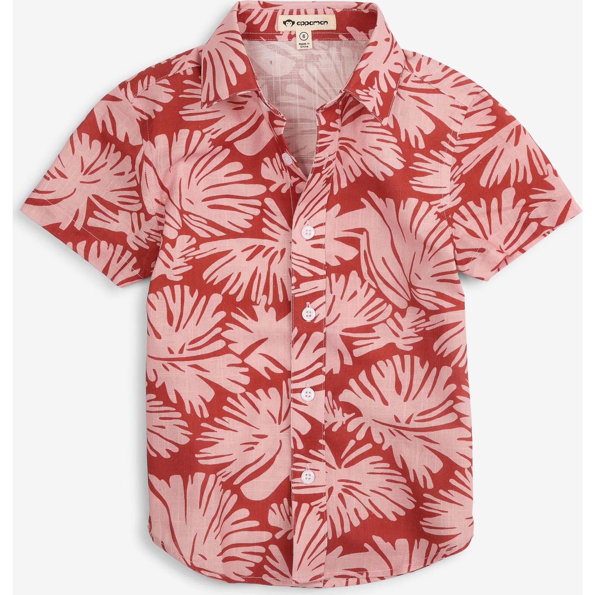 Day Party Shirt, Clay Garden - Button Downs - 1