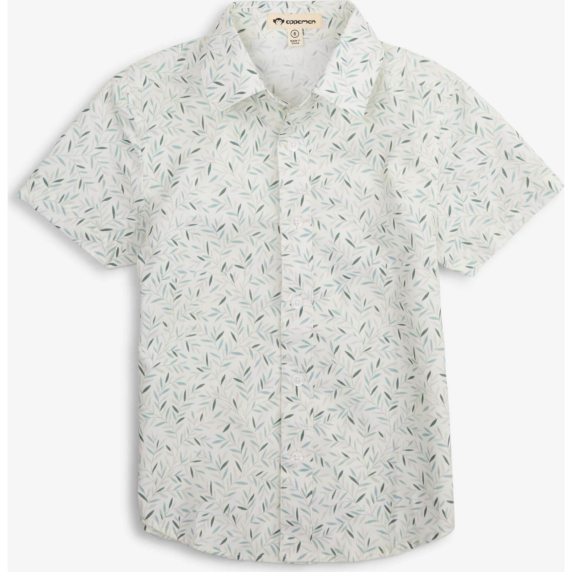 Day Party Shirt, Micro Greens - Button Downs - 1