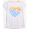 Circle Tee, White - T-Shirts - 1 - thumbnail