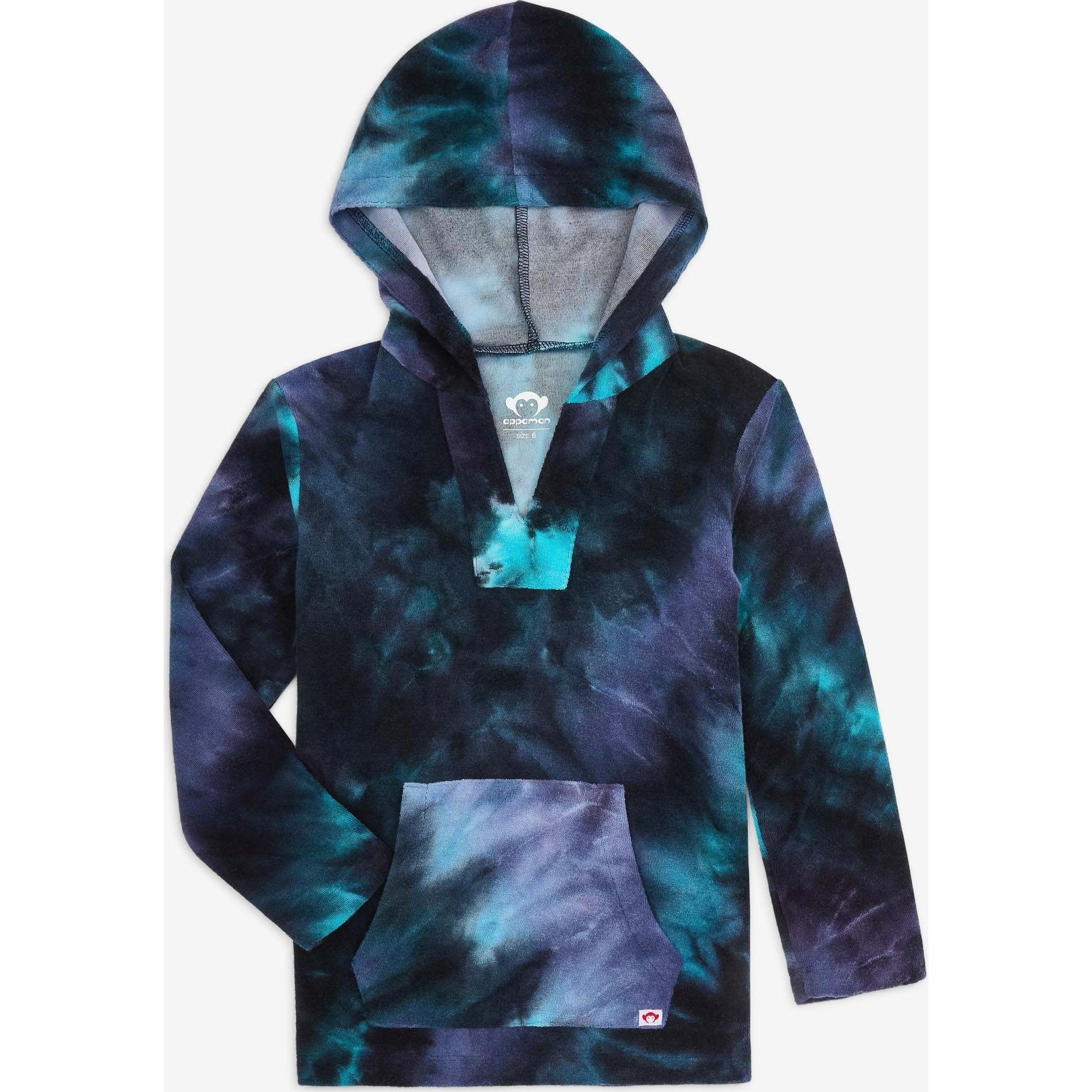 Baja Pullover, Ocean Tie Dye - Sweatshirts - 1