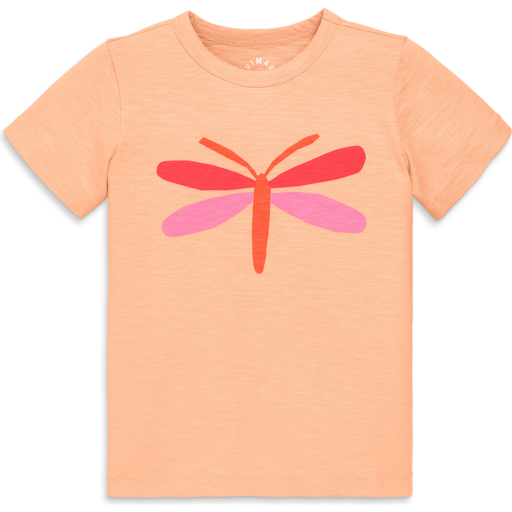 Kids Dragonfly Tee, Apricot Dragonfly - T-Shirts - 1