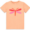 Kids Dragonfly Tee, Apricot Dragonfly - T-Shirts - 1 - thumbnail