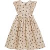 Nina Dress, Check Flower - Dresses - 1 - thumbnail