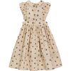 Nina Dress, Check Flower - Dresses - 2