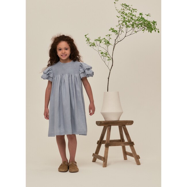 Vanya Dress Powder Blue - Dresses - 3