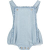Lucia Romper Denim Blue - Rompers - 1 - thumbnail