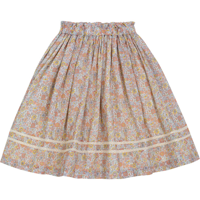 July Skirt Multicolor Flower