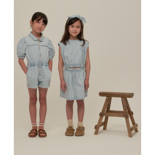 Loretta Jumpsuit Denim Blue - Jumpsuits - 3