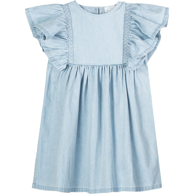 Rita Dress Denim Blue - Dresses - 1
