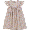 Daisy Dress, Multicolor Flower - Dresses - 1 - thumbnail