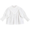 Elsa Shirt, White - Blouses - 1 - thumbnail