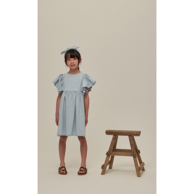 Rita Dress Denim Blue - Dresses - 3
