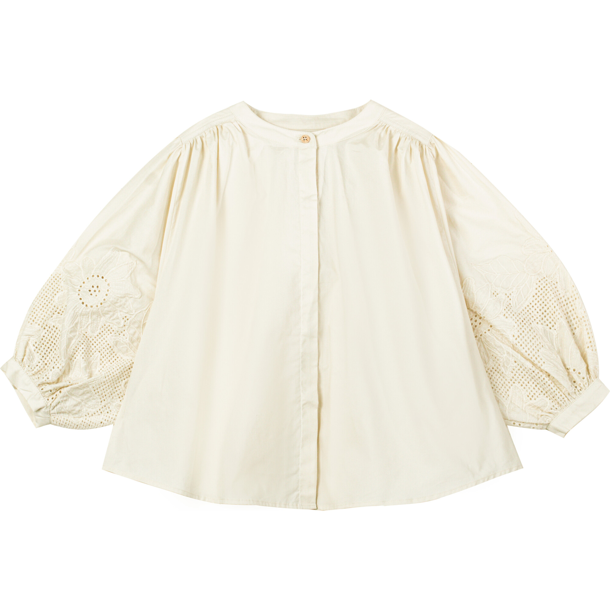 Cristina Shirt Cream - Blouses - 1