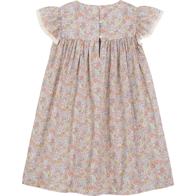 Daisy Dress, Multicolor Flower - Dresses - 2
