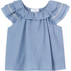 Carlotta Shirt Powder Blue - Blouses - 1 - thumbnail