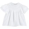 Carla Shirt, White - Blouses - 1 - thumbnail