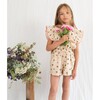 Claudia Jumpsuit, Check Flower - Jumpsuits - 3