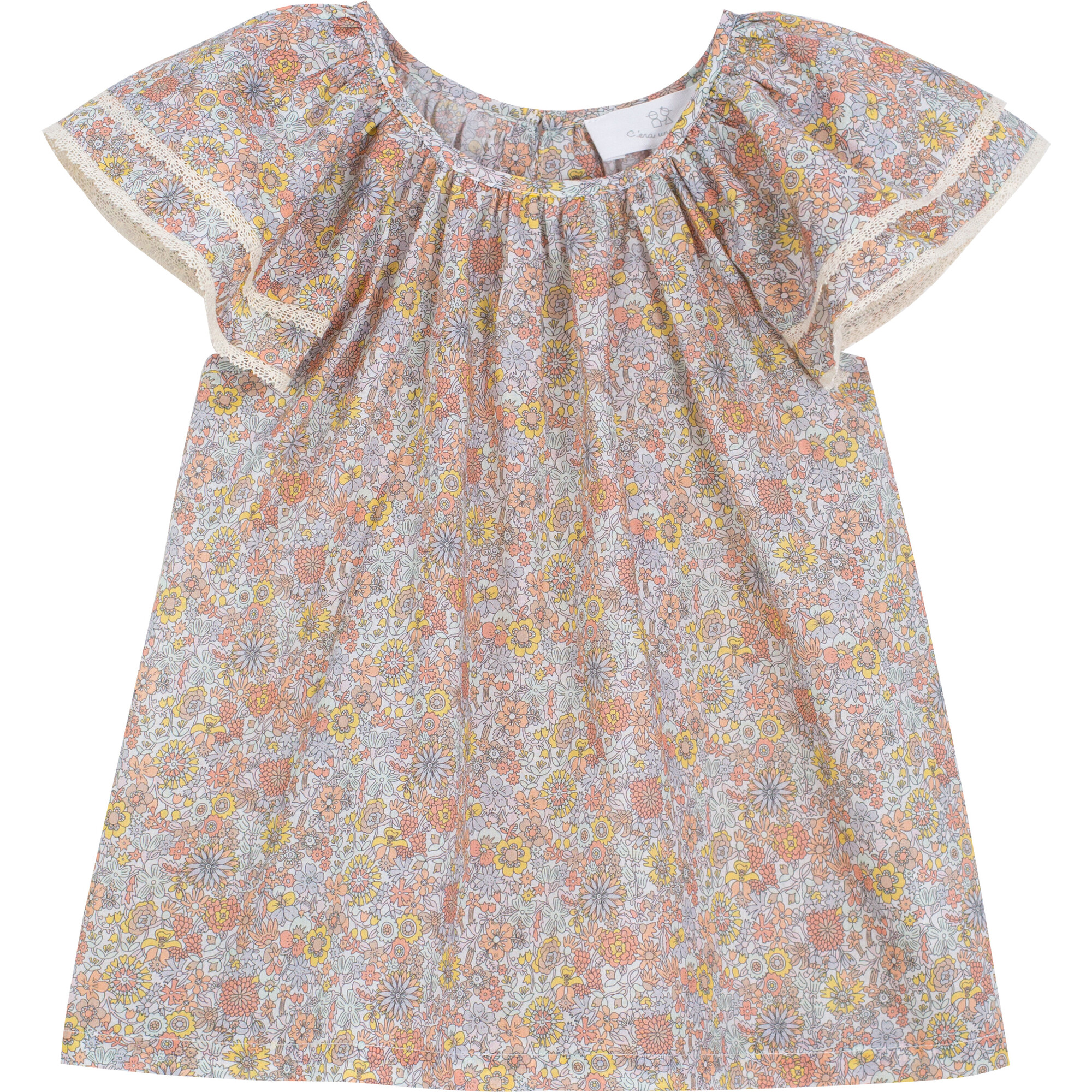 Carlotta Shirt Multicolor Flower - Blouses - 1
