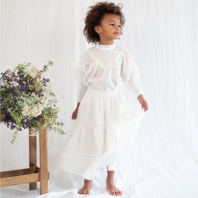 Elsa Shirt, White - Blouses - 3