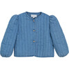 Anna Jacket, Denim Blue - Jackets - 1 - thumbnail