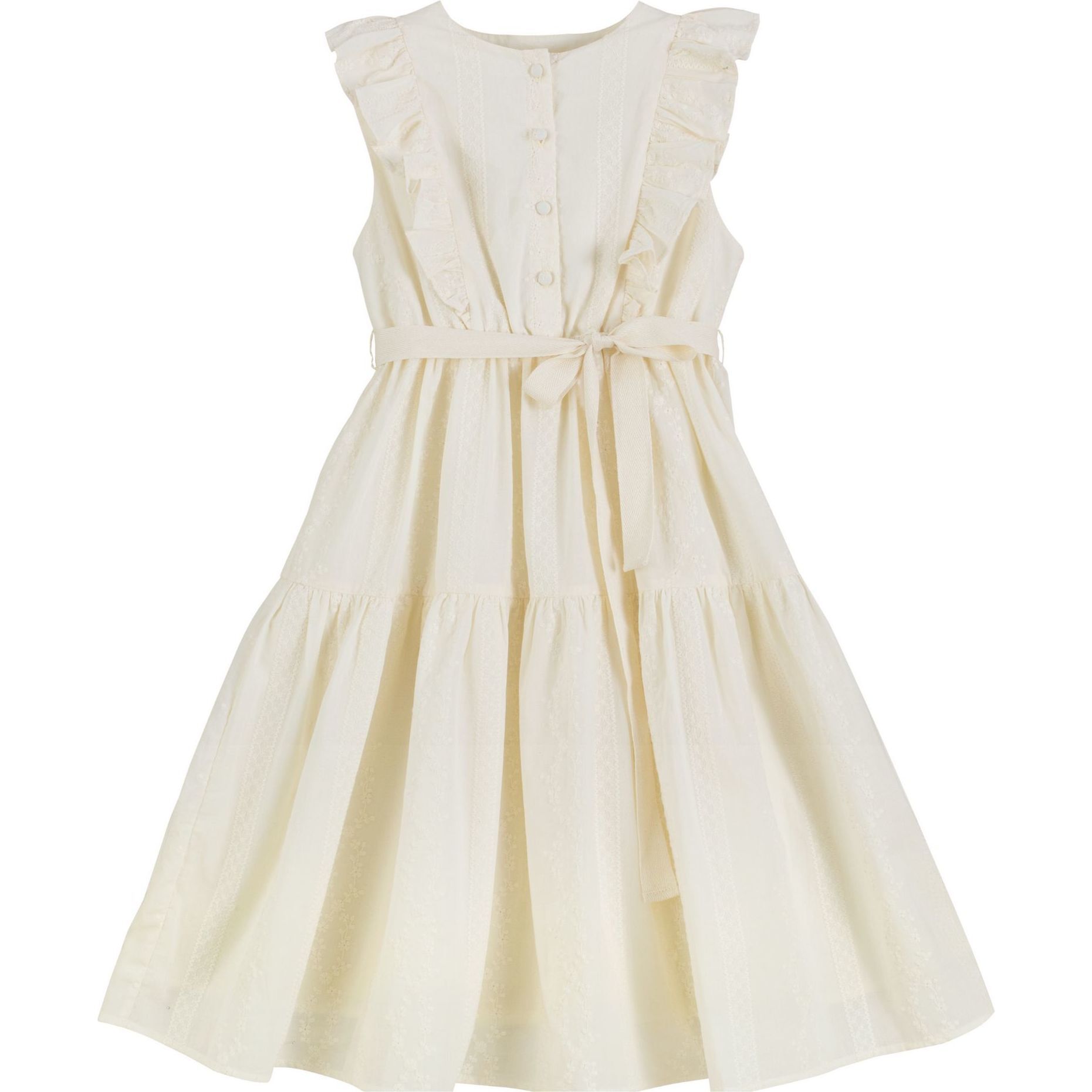 Bella Dress Woman, Cream - Dresses - 1