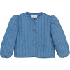 Anna Jacket Woman, Denim Blue - Jackets - 1 - thumbnail