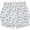 Baby Bloomer Blue Flower - Bloomers - 2
