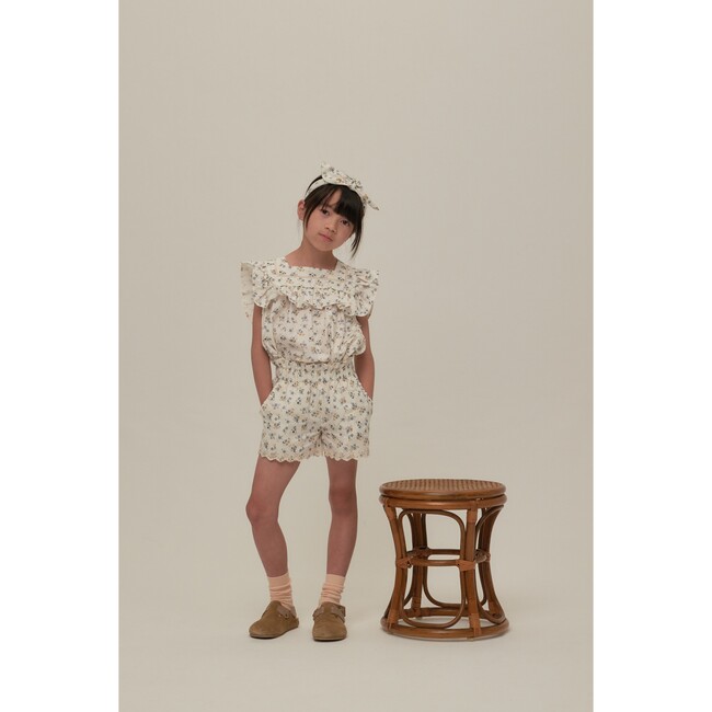 Carina Shirt Blue Flower - Blouses - 3