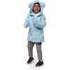 A Leading Role Child Blue Bear Zip Up Hoodie - Jackets - 1 - thumbnail
