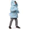 A Leading Role Child Blue Bear Zip Up Hoodie - Jackets - 3