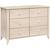 Sprout 6-Drawer Double Dresser in Washed Natural - Dressers - 6