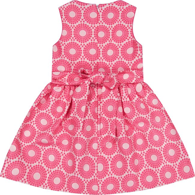 Sally Soiree Dress, Fucshia Brocade - Dresses - 2
