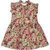 Kinsley Dropwaist Dress, Fuchsia Floral - Dresses - 1 - thumbnail